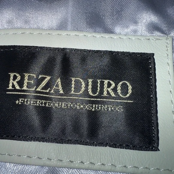 Reza Duro Leather Jacket - Light Gray (Size: 36 (M)) - Picture 5 of 6